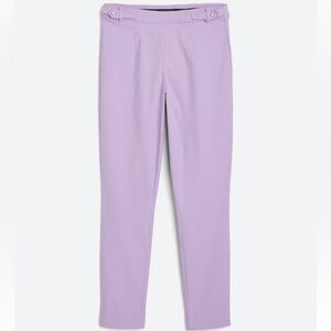 NWT Violets & Roses Tinsley Low Rise Slim Straight Trouser, sz 16, light purple